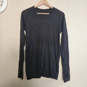 Lululemon Swiftly Black Long Sleeve Shirt, size 10